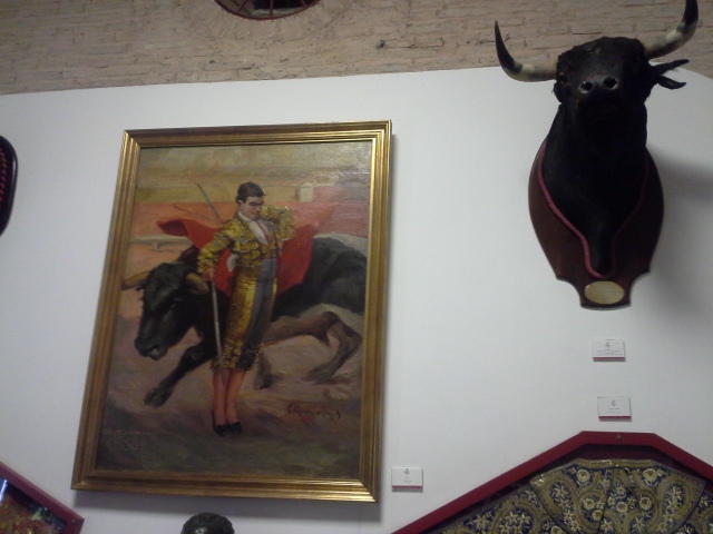 Tour of the bull musuem in Seville Spain
